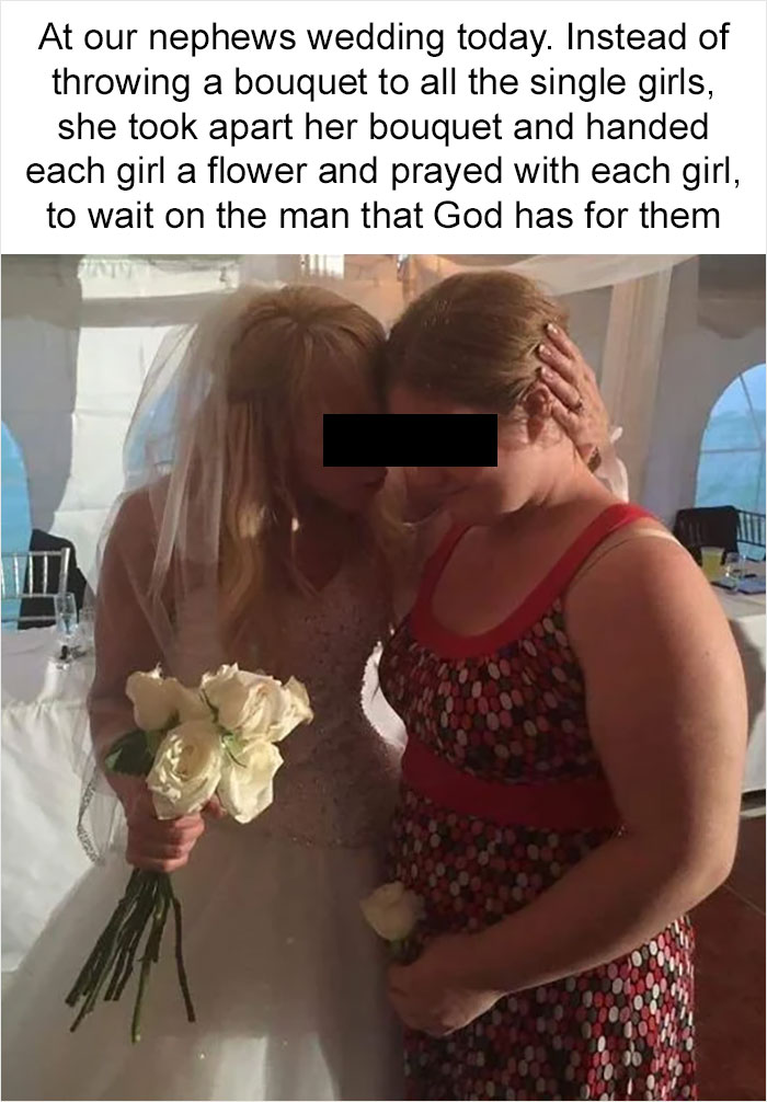 From A Bridal Facebook Group: Praying With All The Single Women Find A Man