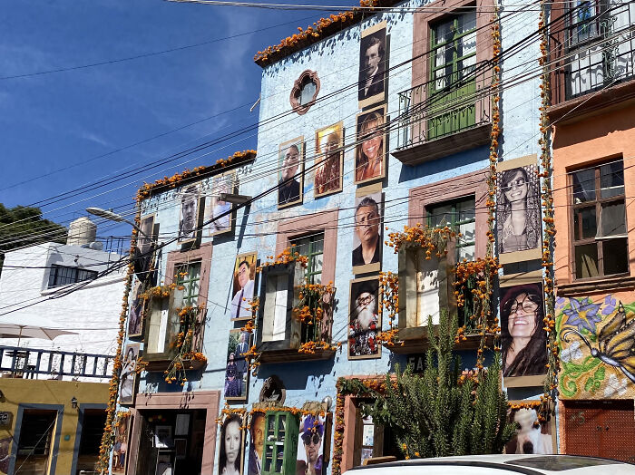 Dia De Los Muertes In San Miguel De Allende, Mexico. Friends That Passed This Year