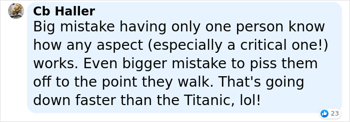 Employee Quits Because Company Denies Their Vacation, Boss Begs Them To Come Back When Business Starts Losing Money Employee Quits Because Company Denies Their Vacation, Boss Begs Them To Come Back When Business Starts Losing Money