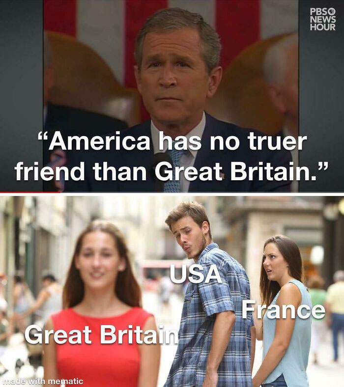 Was Listening To Bush’s Post 9/11 Speech And Though Of This