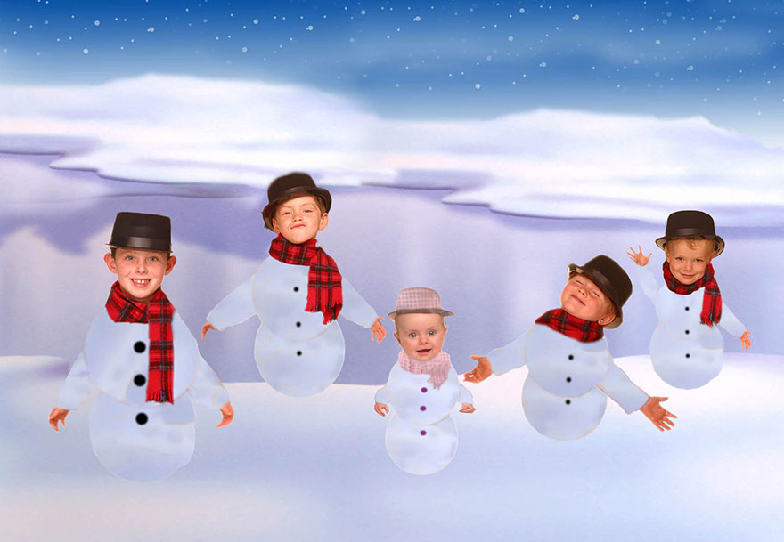 Our Family Has Been Creating Funny Christmas-Themed Holiday Cards, And Here's What We Made For The Past 25 Years (25 Pics) Our Family Has Been Creating Funny Christmas-Themed Holiday Cards, And Here's What We Made For The Past 25 Years (25 Pics)