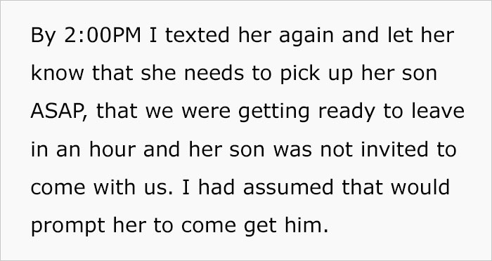Mom Is 5 Hours Late To Pick Up Her Son From A Birthday Party, Gets Him Uninvited From The Next Celebration, The Mom Gets Mad At The Host Mom Is 5 Hours Late To Pick Up Her Son From A Birthday Party, Gets Him Uninvited From The Next Celebration, The Mom Gets Mad At The Host