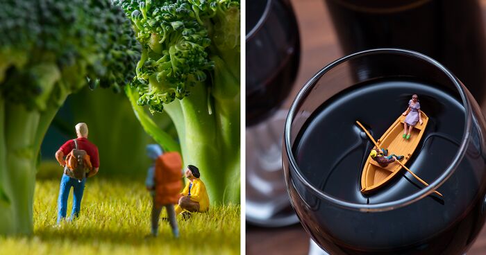 Weird Miniatures I’ve Spent More Than 5 Years Creating These Quirky Miniature Worlds (14 ...