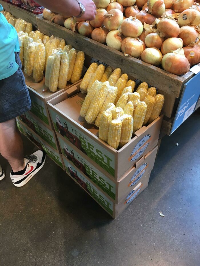 Guess Whole Foods Thought They Could Improve Upon The Corn Husk 