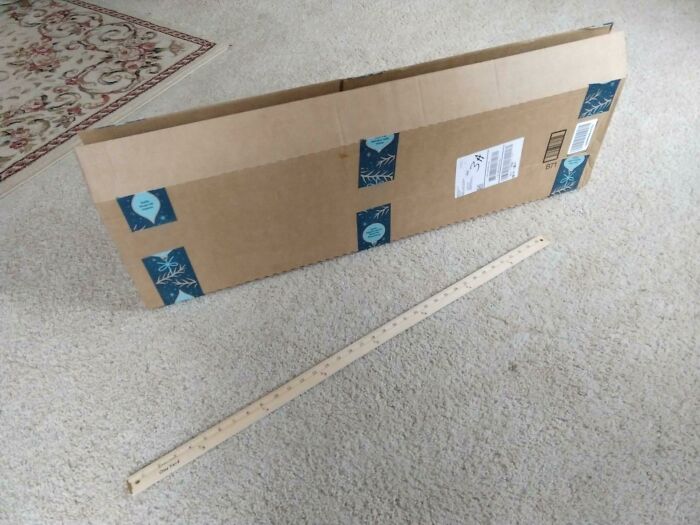 It's The Only Way To Ship A Yardstick