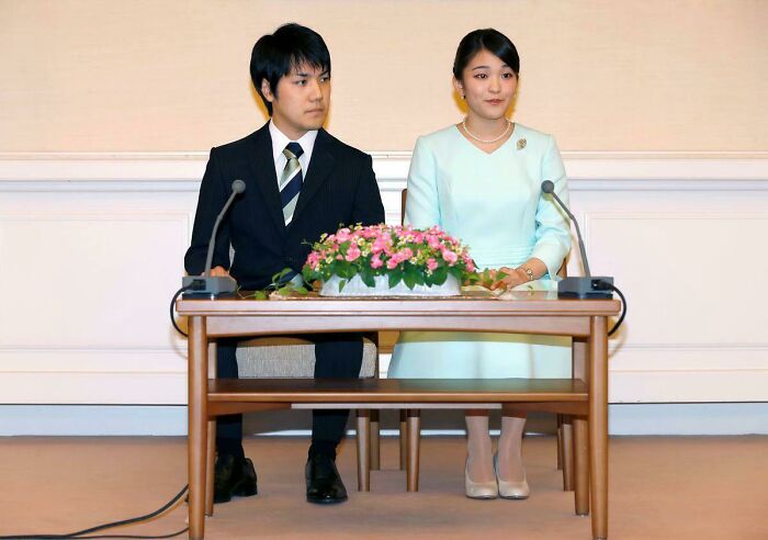 Japanese Princess Mako And Husband Kei Komuro