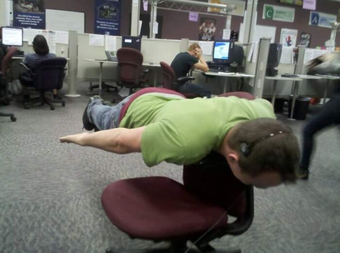 Planking Picture I Took Back When Planking Was A Fad