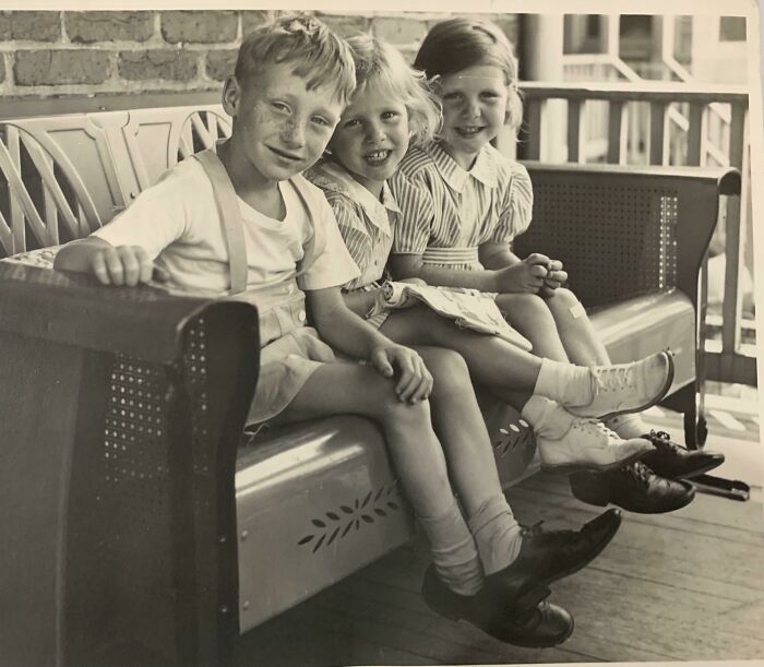My Dad And Sisters, 1945 Washington Dc