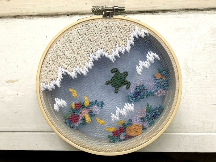 A 3D Coral Reef, Inspired By This Sub
