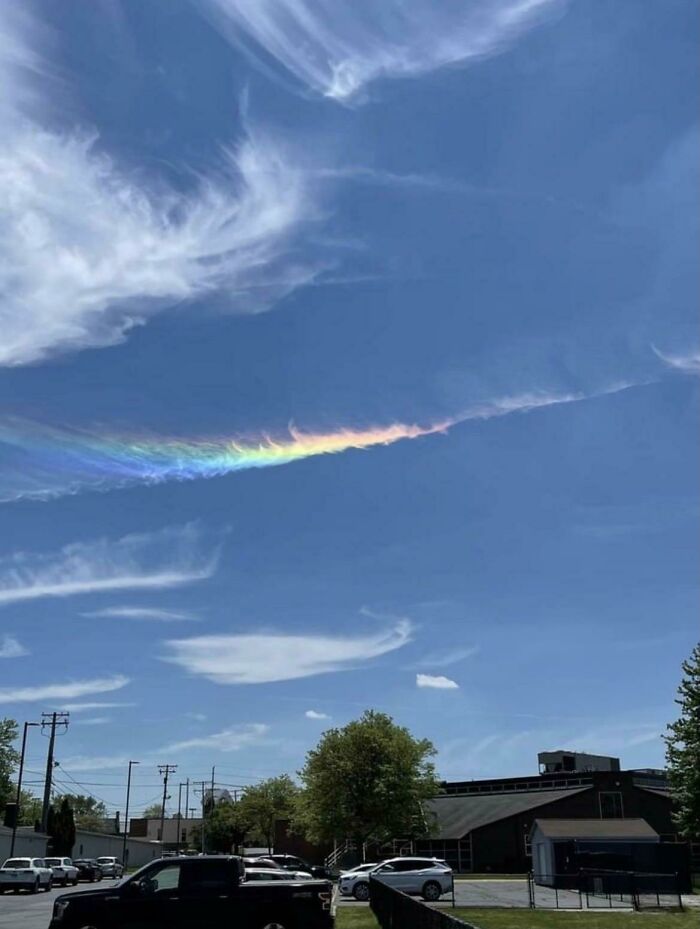Found A Rainbow Cloud Today