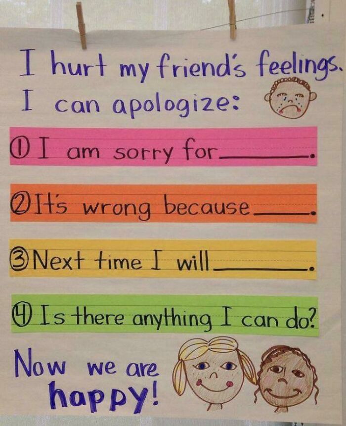 Most Of The Adults Also Need To Learn How To Apologize