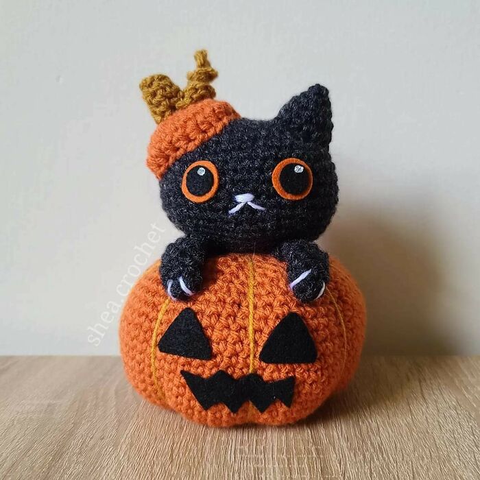 I Made A Little Pumpkin Cat