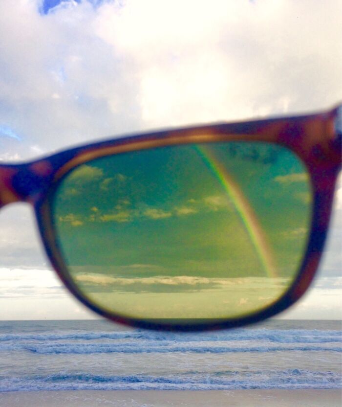 I Could Only See This Rainbow With My Polarized Sunglasses On