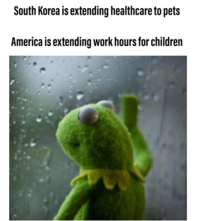 America vs. South Korea Progress