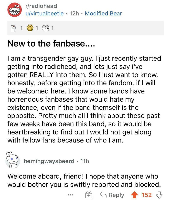Real Radiohead Fans Welcome Everyone, Ful Stop