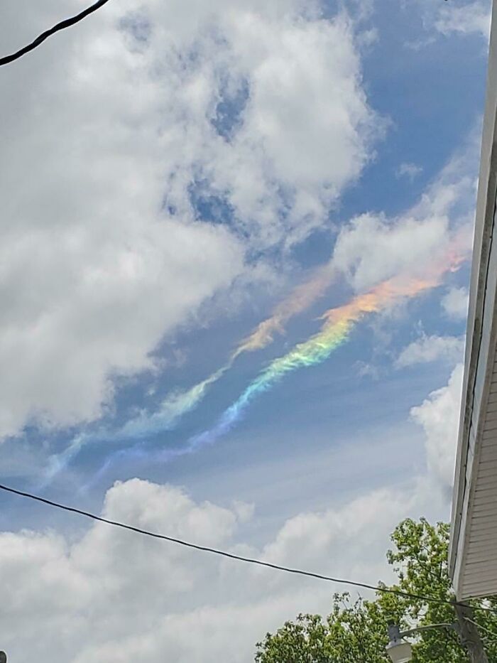 Rainbow Cloud I Saw Today