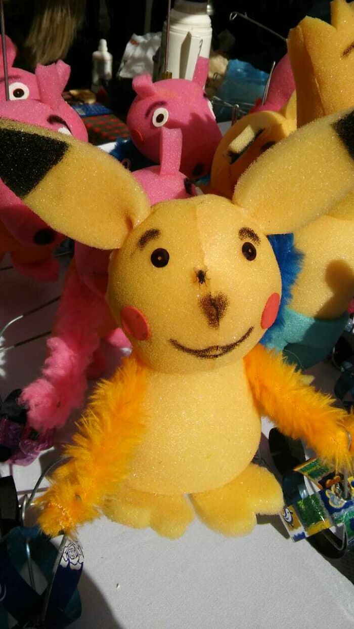 This "Pikachu" I Found On A Fair A Couple Years Ago