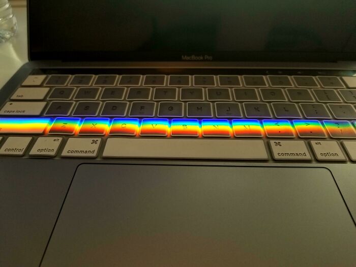 The Way The Rainbow Hits The Keyboard