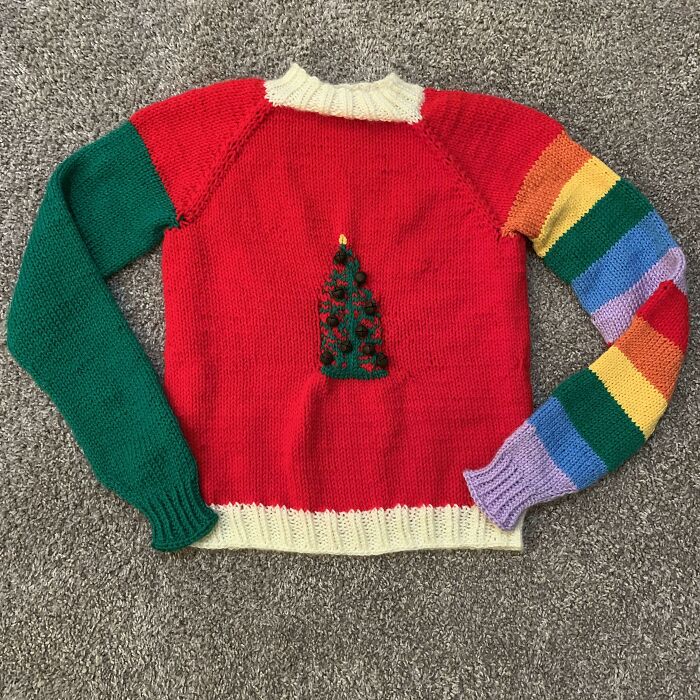 Finished My Ugly Christmas Sweater With Time To Spare