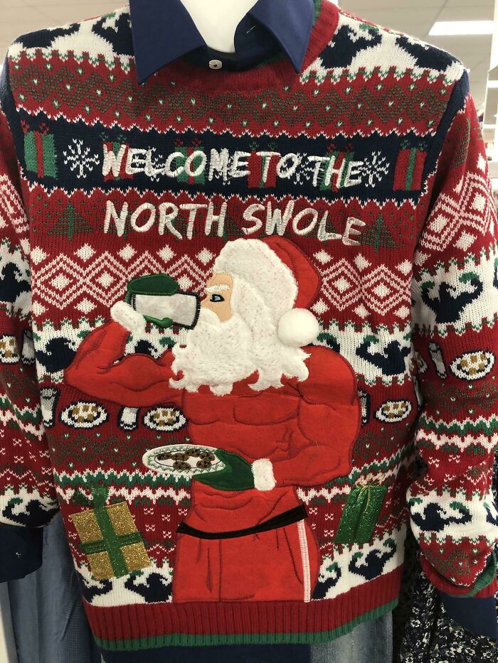When You Put The Sweat In Christmas Sweater