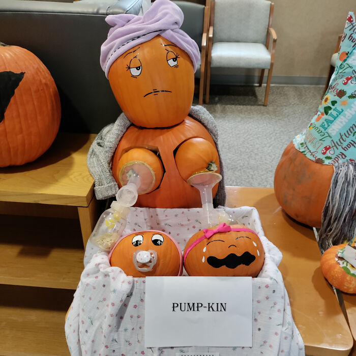 This "Pump-Kin" At My Ob/Gyn's Office.
