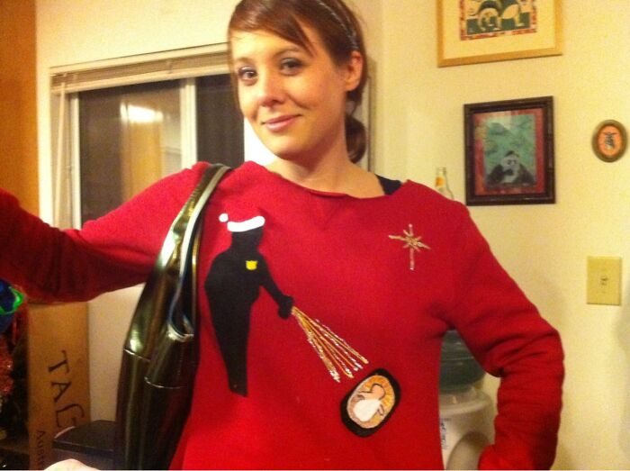 My Friend Abbie Has The Best Christmas Sweater