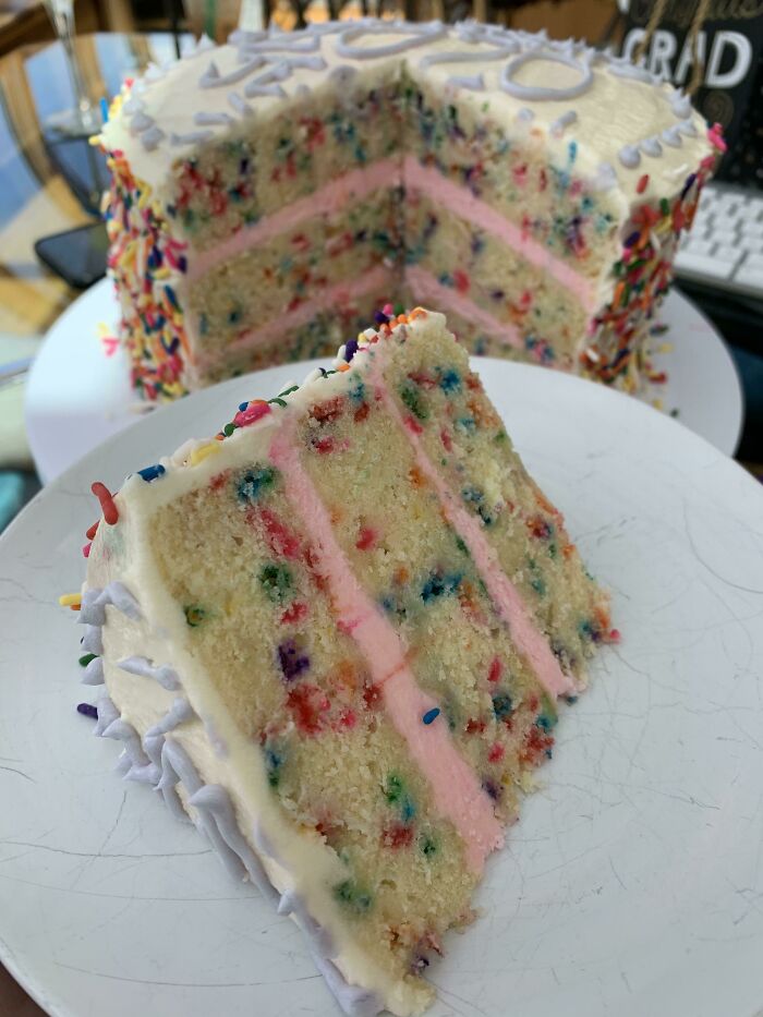 My Sister Graduated Nursing School Yesterday And Requested A "F**k Ton Of Sprinkles"