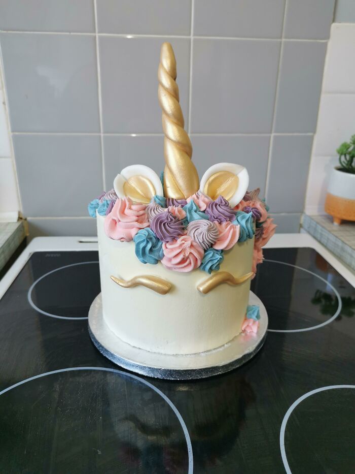 Today Is My Mom's Birthday. She Passed Away At The Age Of 49 This January And I Miss Her Very Much. She Had Always Wanted A Unicorn Cake And I Made Her A Promise That I'd Bake Her One For Her Birthday This Year But Sadly She Isn't Here With Us Any More But A Promise Is A Promise