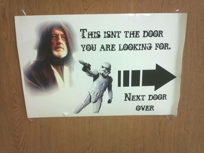 My Friend's Teacher Has Two Doors To His Classroom