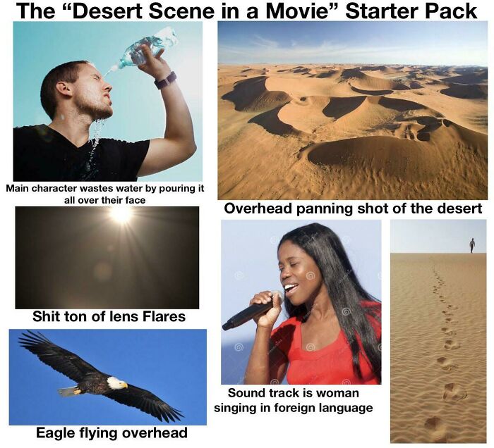The “Desert Scene In A Movie” Starter Pack