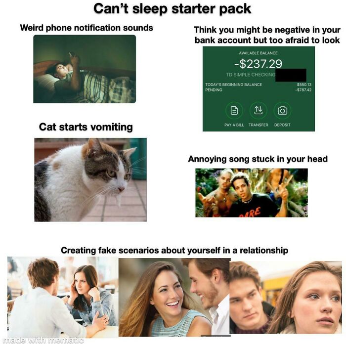 Can’t Sleep Starter Pack