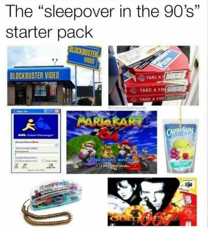 90's Nostalgia Starter Pack