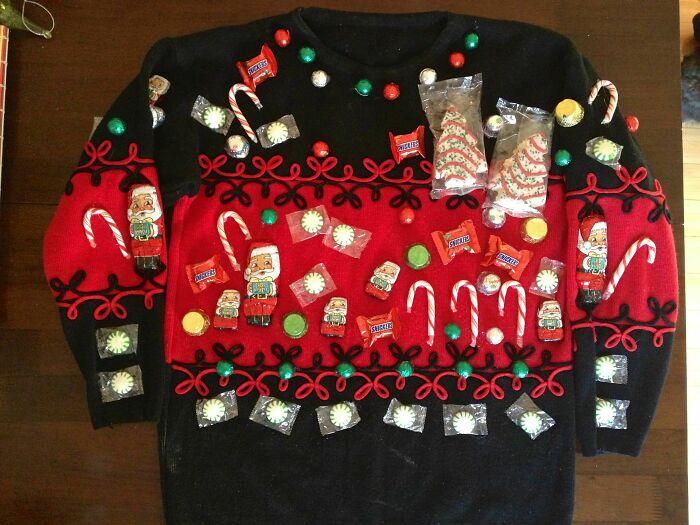 My Sweater For The Christmas Party At Work