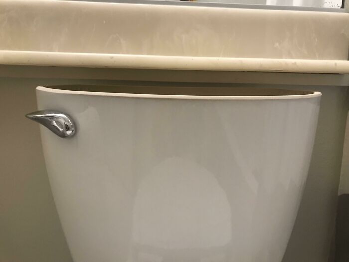 The Placement Of My Toilet Makes It Physically Impossible For A Toilet Covering