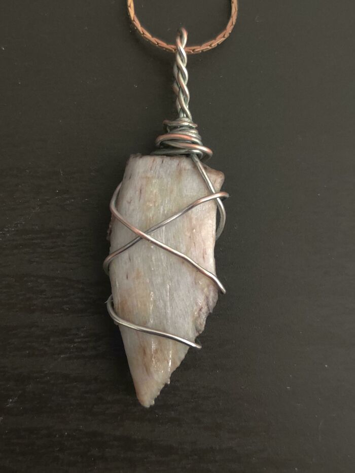 I Made A Necklace From A Rib I Had Removed