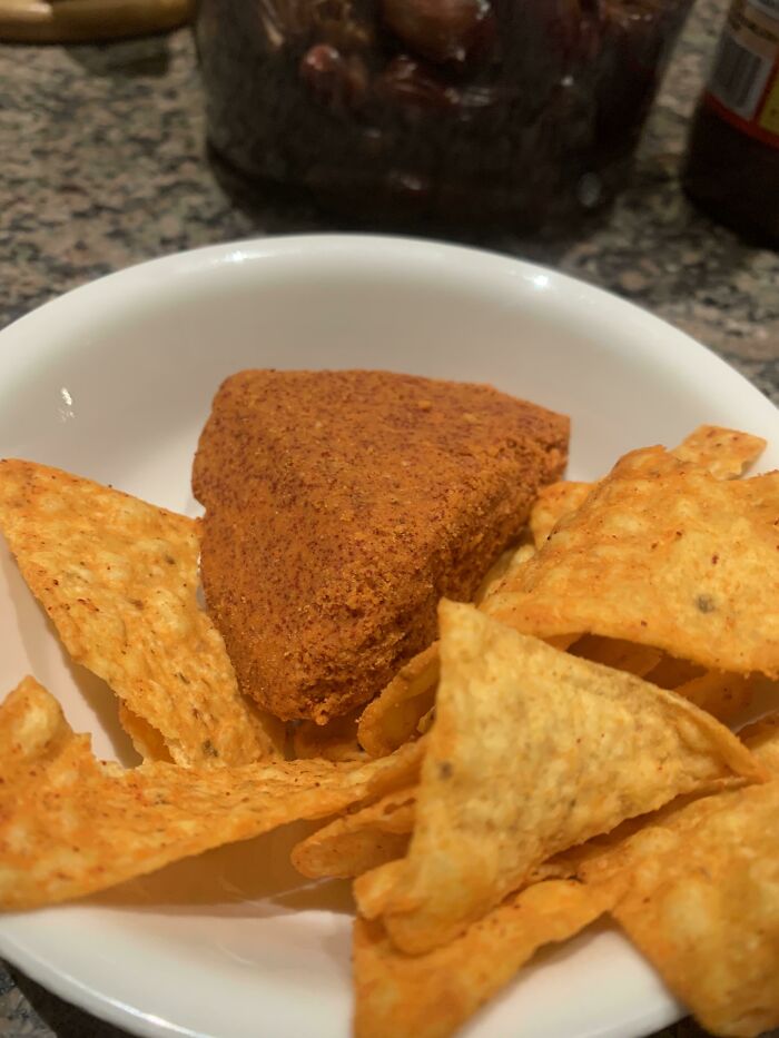 There Was A Straight Up 4 Oz Chunk Of Doritos Seasoning In The Bag
