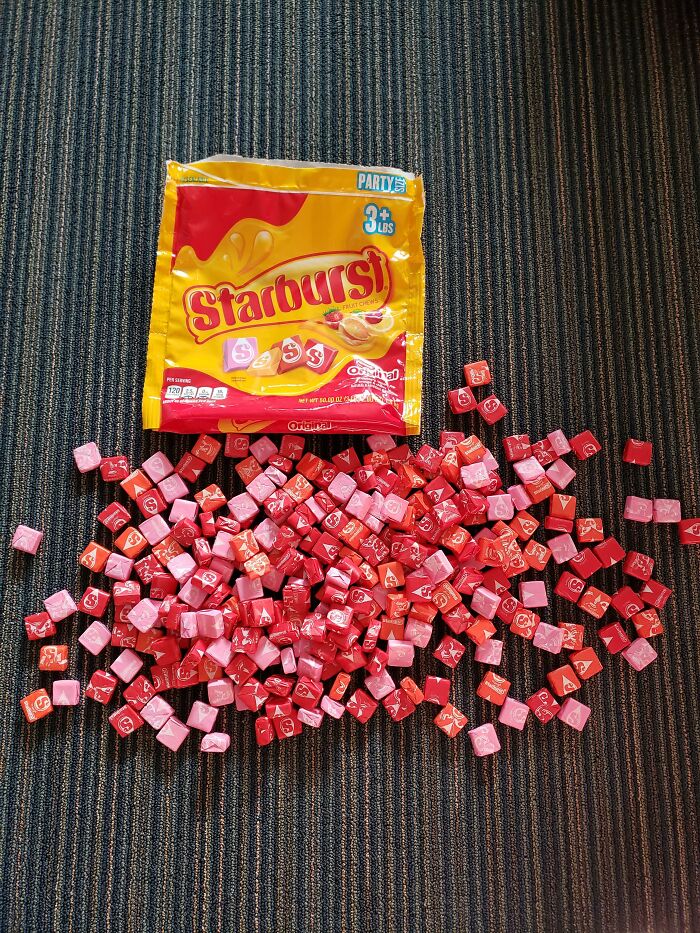 My 3lb Bag Of Starbursts Contained No Lemon Starbursts