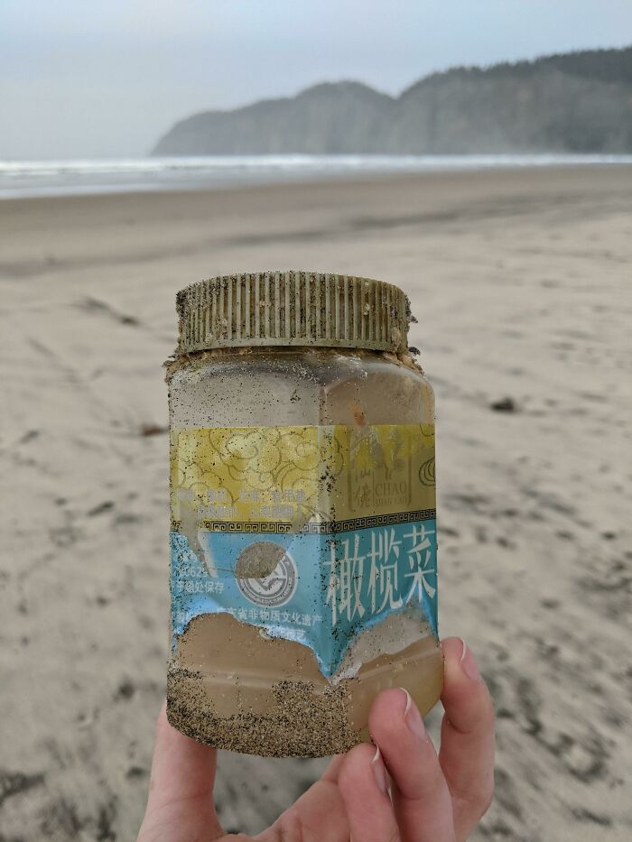 Finding This Japanese Condiment Jar Washed Up On The Oregon Coast