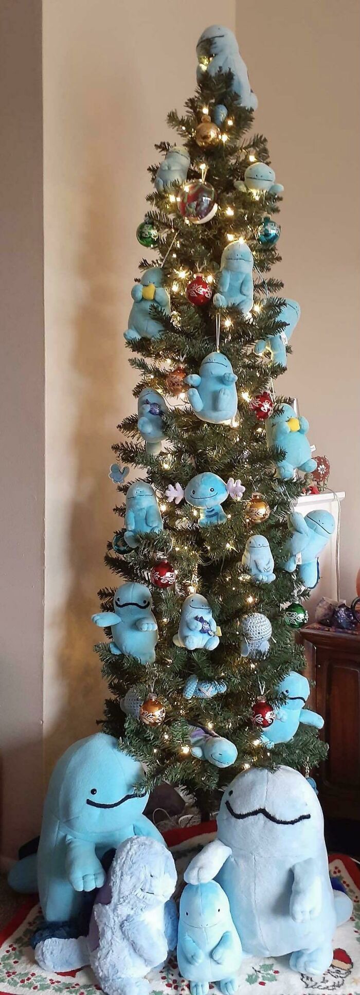 Just Have To Share My Sister's Quagsire Tree