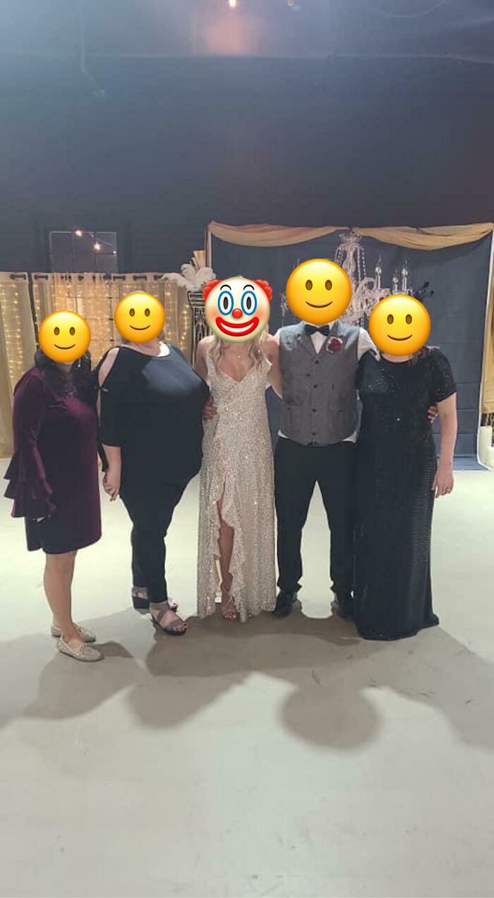 Groom’s Sister Is Told Prior To Wedding That Her Dress Choice Is Inappropriate. Sister Replies She Will Never Speak To Her Brother Again If He Goes Through With The Wedding. She Is Uninvited From Wedding, Then Shows Up To Wedding In This Off-White Cocktail Dress