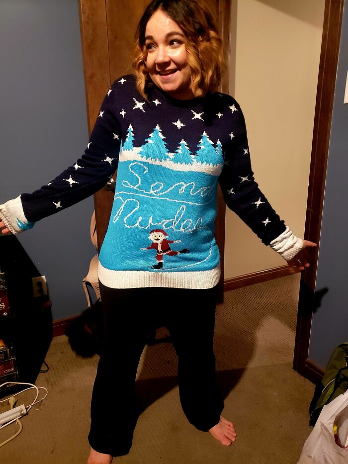 Selfie? - Check. Christmas Sweater? Check. I'm Christmas Ready