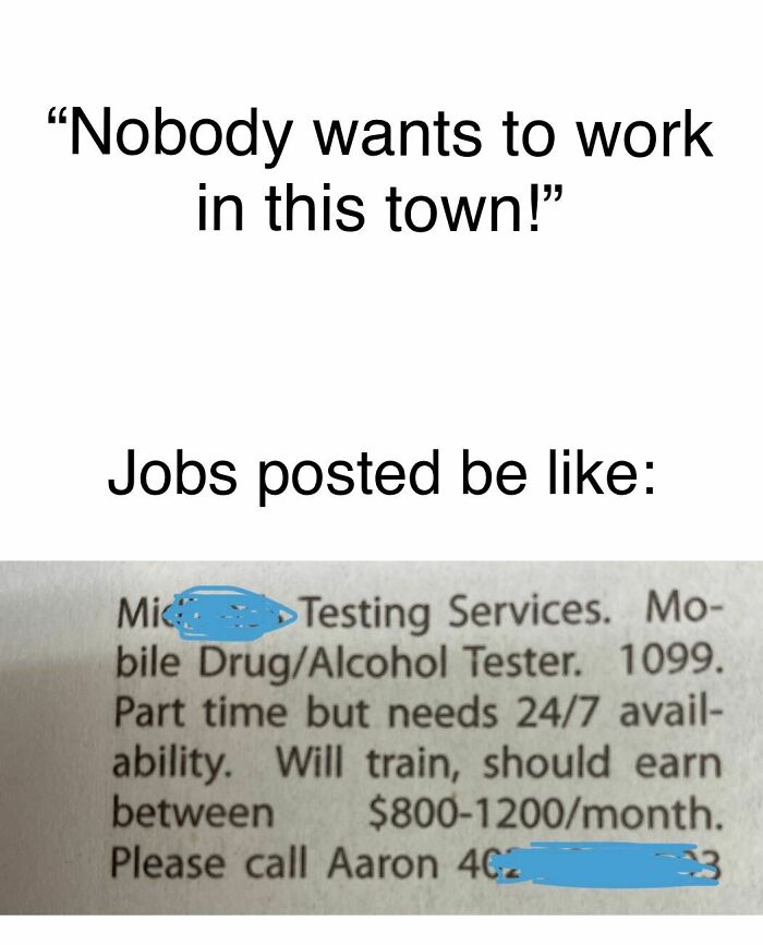 Nobody Wants To Work