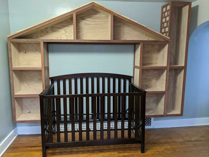 I'm Going To Be A Dad! Still Needs A Finish And Some Closet Rods In The Chimney, But I Hope My Daughter Is As Proud Of It As I Am