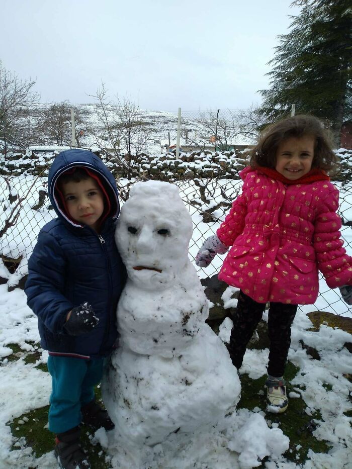 So My Cousins Made A Snowman