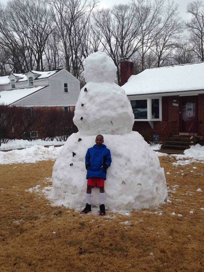 So My Neighbor Built A Snowman