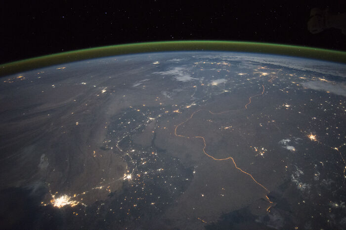 The Pakistan-India Border Can Be Seen From Space