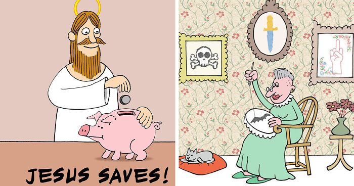This Comics Artist Illustrates Absurd And Fun Situations That Might Make You Laugh (30 Pics)