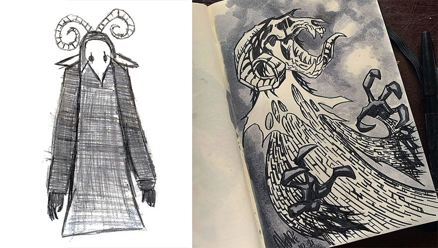 Prompt By Kid-Artist Kurt, Fan Art By @craigcheape