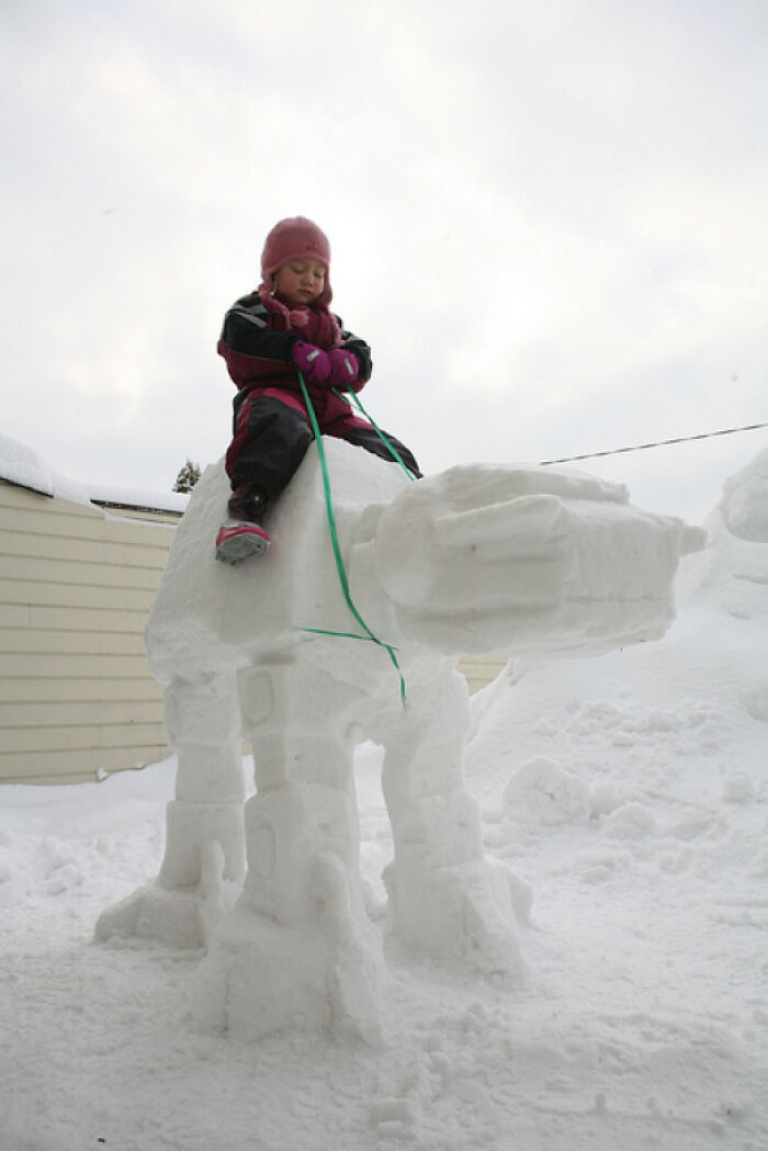 Como construimos muñecos de nieve en Hoth