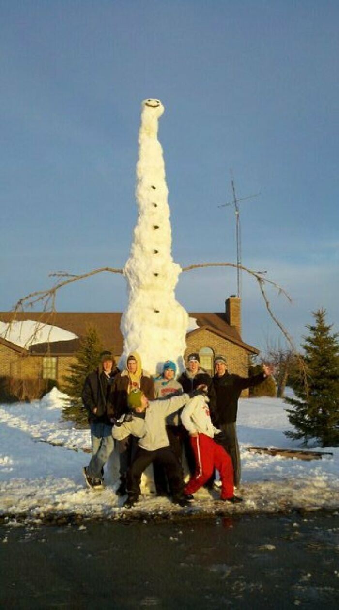 Are We Still Doing Our Best Snowmen?? 21-Footer